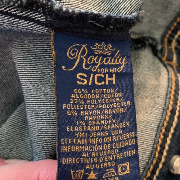 EUC.  Denim jacket.  Size S - Picture 6 of 6